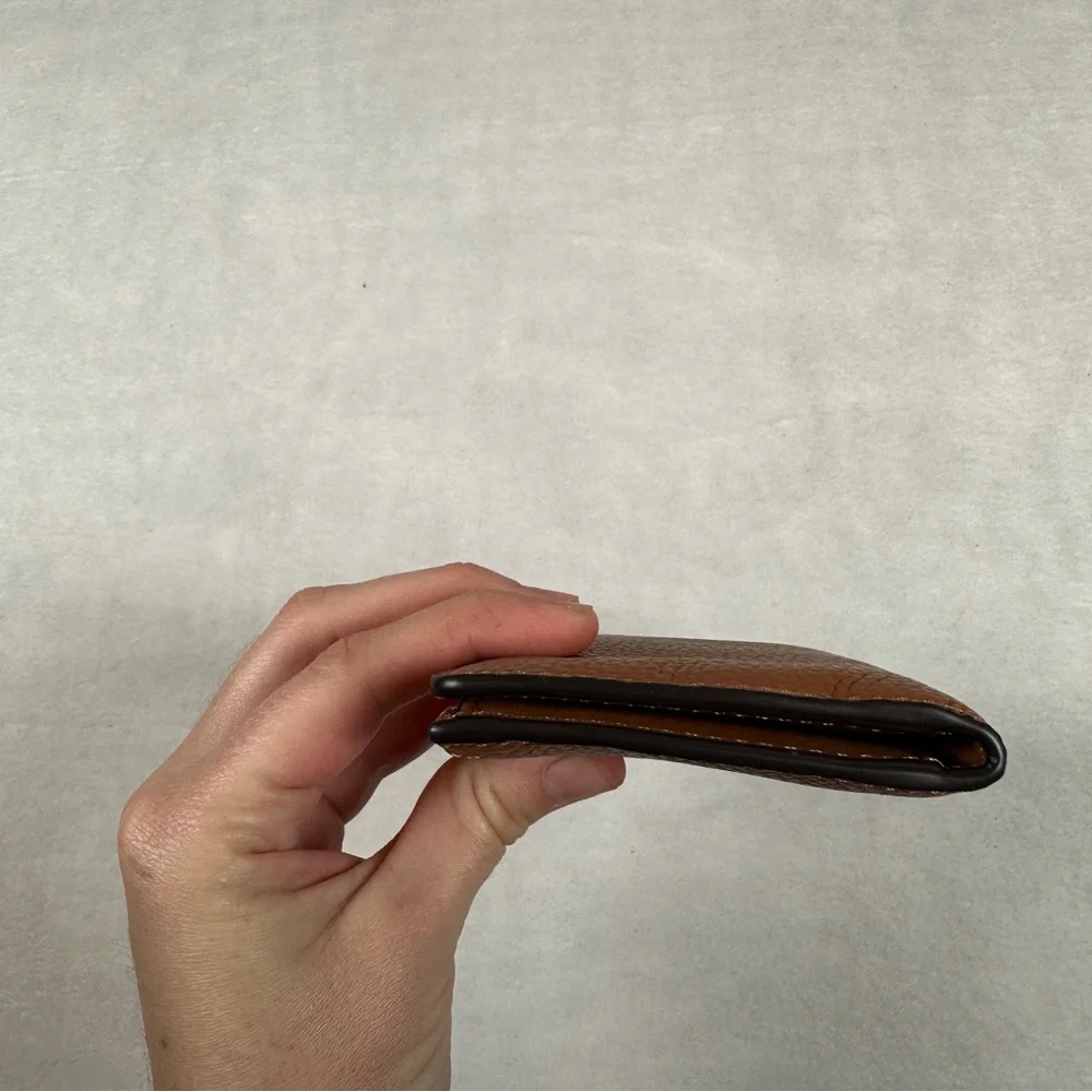 Kate‎ Spade Leila small slim bifold wallet Brown Leather